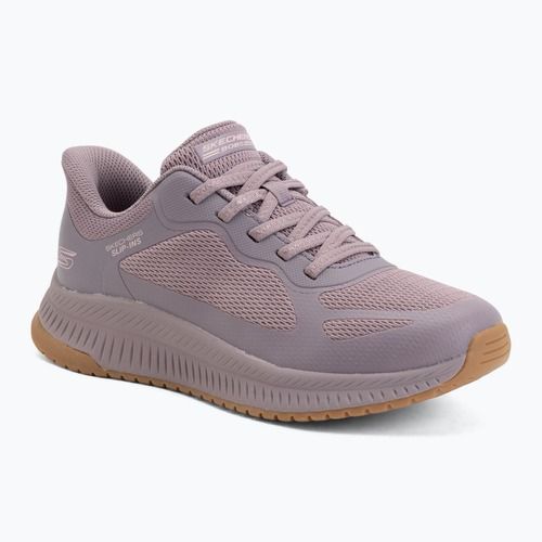 Women's shoes SKECHERS Bobs Squad 4 Staple Look purple