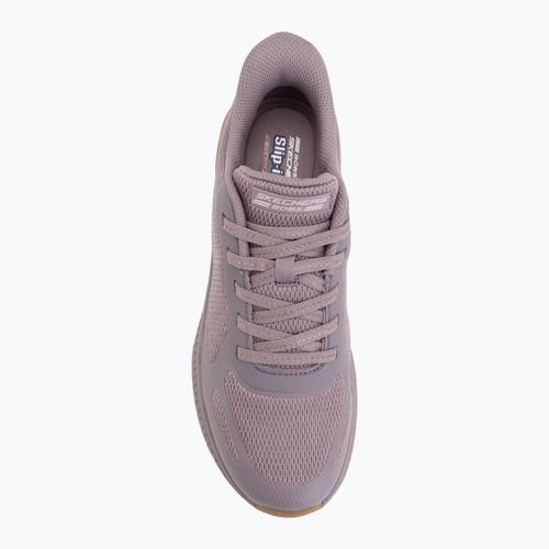Women's shoes SKECHERS Bobs Squad 4 Staple Look purple