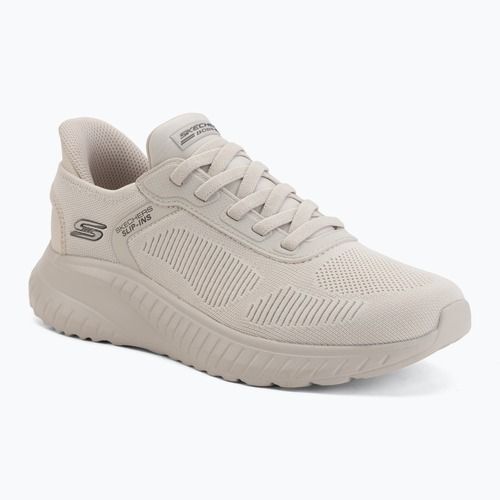 Men's shoes SKECHERS Bobs Squad Chaos Solid Stepper white