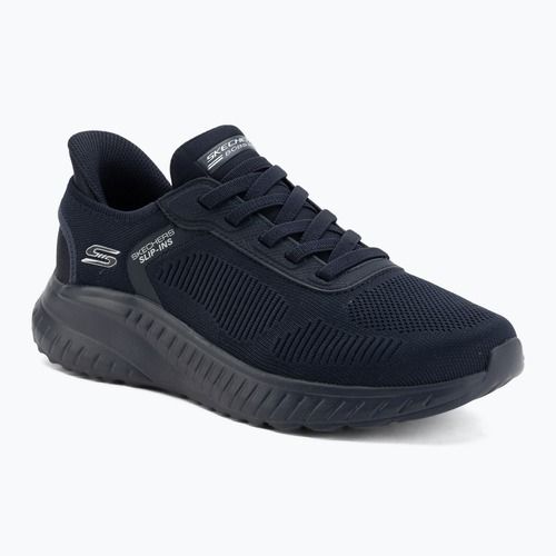 Men's shoes SKECHERS Bobs Squad Chaos Solid Stepper blue