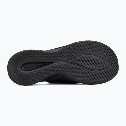 Women's slides SKECHERS Ultra Flex 3.0 Rhythm Waves black