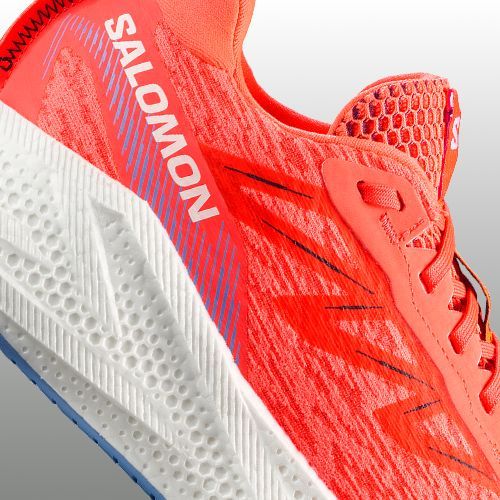 Men's running shoes Salomon Aero Glide 4 neon flame/white/persia