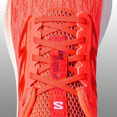 Men's running shoes Salomon Aero Glide 4 neon flame/white/persia