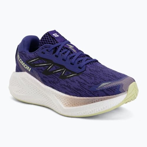 Women's running shoes Salomon Aero Glide 4 deep blue/white/butterfly