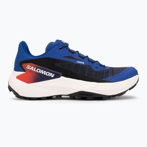 Running shoes Salomon Genesis Equipe surf the web/fiery red/white