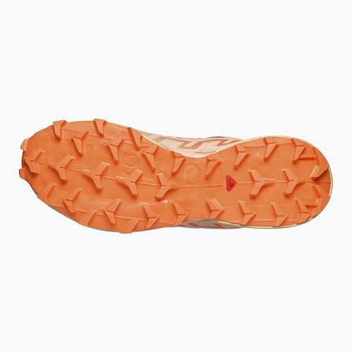 Women's running shoes Salomon Speedcross 6 burro/sunny lime/almond cream