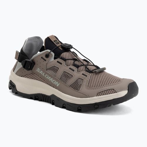 Men's hiking boots Salomon Techamphibian 5 walnut/wrought iron/black