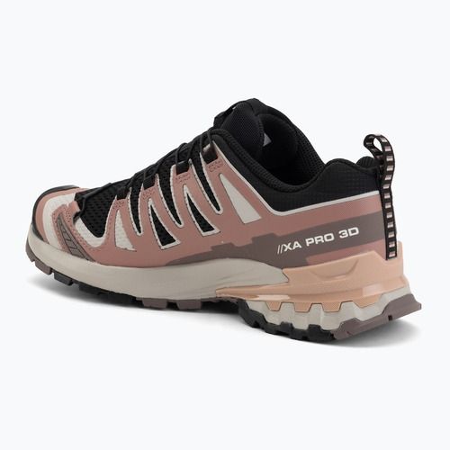 Women's running shoes Salomon XA Pro 3D V9 black/burlwood/mahogany rose