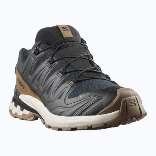 Men's running shoes Salomon XA PRO 3D V9 GTX Lifelong black/coyote brown/vanilla ice
