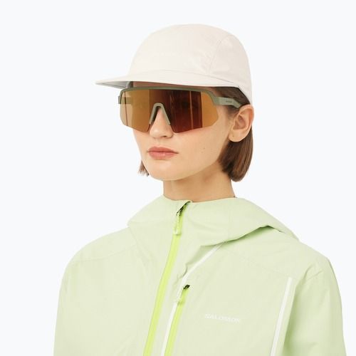 Baseball cap Salomon Bonatti Pro 5 Panel whisper white
