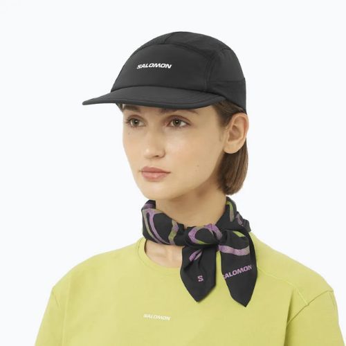 Baseball cap Salomon Sense Aero deep black