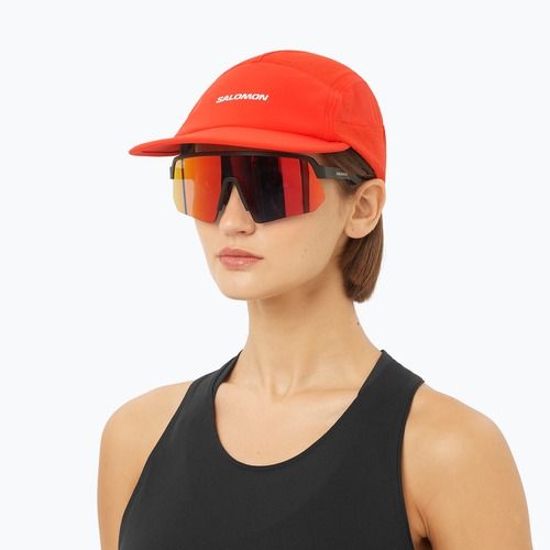 Baseball cap Salomon Sense Aero fiery red