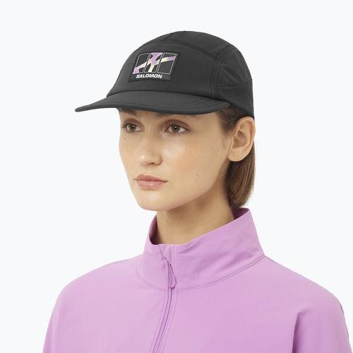Baseball cap Salomon Sense Aero pink frosting/acid lime