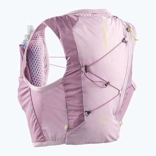 Women's running vest Salomon Active Skin 4 Set dusky orchid/daw