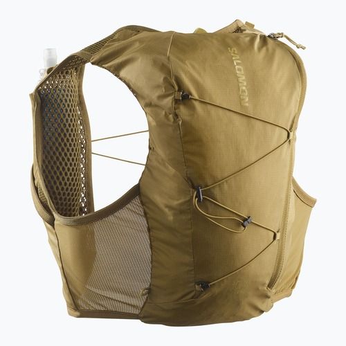 Running vest Salomon Active Skin 8 Set brilliant olive/willow