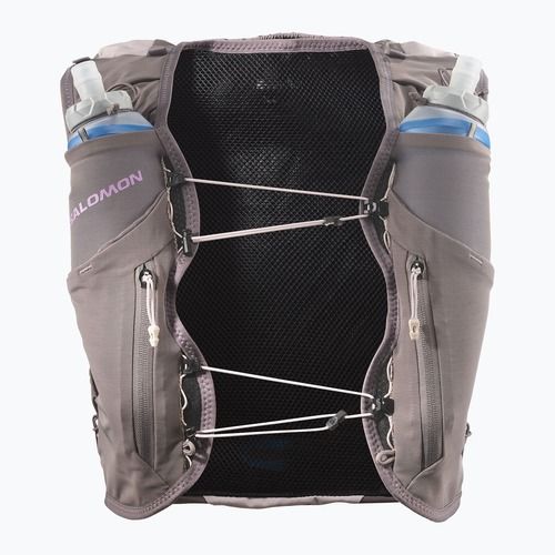 Women's running vest Salomon ADV SKIN 12 Gradient Set iron/shadow gray