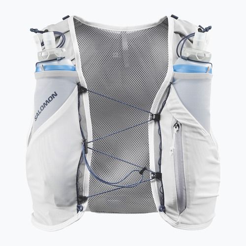 Salomon running vest ADV SKIN 5 Set alloy/gray violet/spellb