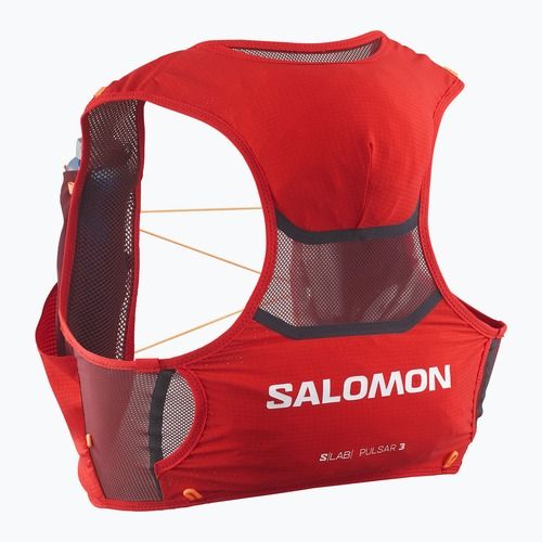 Running vest Salomon S/Lab Pulsar 3 Set fiery red/andorra/orange pop