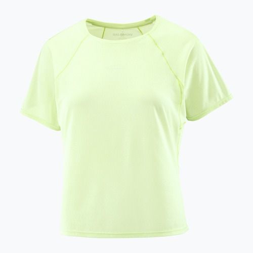 Women's running top Salomon Shakeout Air Cropp butterfly
