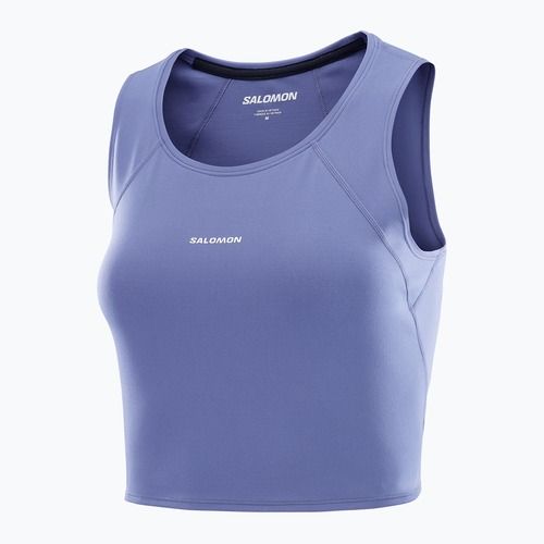 Women's running top Salomon SHAKEout Bliss Tanklette marlin