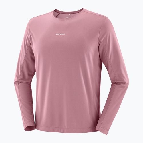 Men's running longsleeve Salomon Shakeout Core dusky orchid