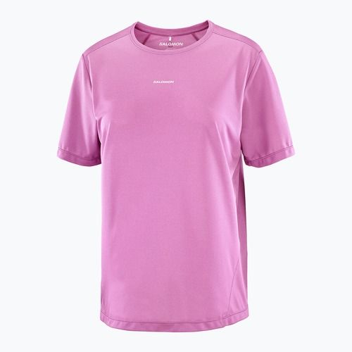 Women's running top Salomon Shakeout Core iris orchid