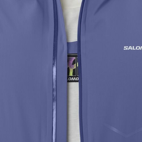 Men's running jacket Salomon Bonatti Waterproof marlin