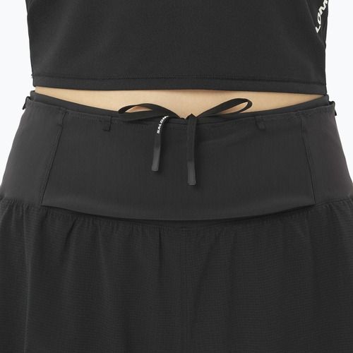 Women's running shorts Salomon Sense Aero 2IN1 Trail 4" deep black