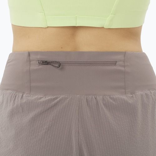 Women's running shorts Salomon Sense Aero Stow 4" iron