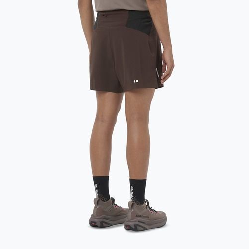 Men's running shorts Salomon Sense Aero Stow 5" coffee bean