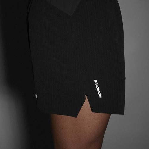 Men's running shorts Salomon Sense Aero Stow 5" deep black