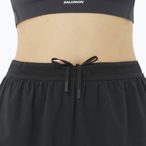 Women's running shorts Salomon Sense SPLT 3" deep black