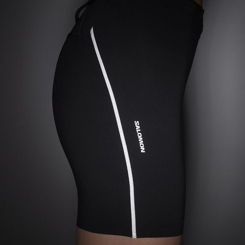 Women's running shorts Salomon Sense Stow 6" deep black