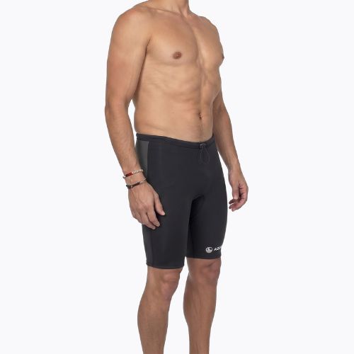 Men's neoprene shorts AQUASTIC SeaFlex 2.0 mm black