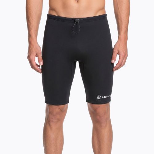 Men's neoprene shorts AQUASTIC SeaFlex 2.0 mm black