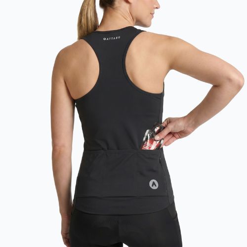 Women's cycling shirt ATTABO Vera black