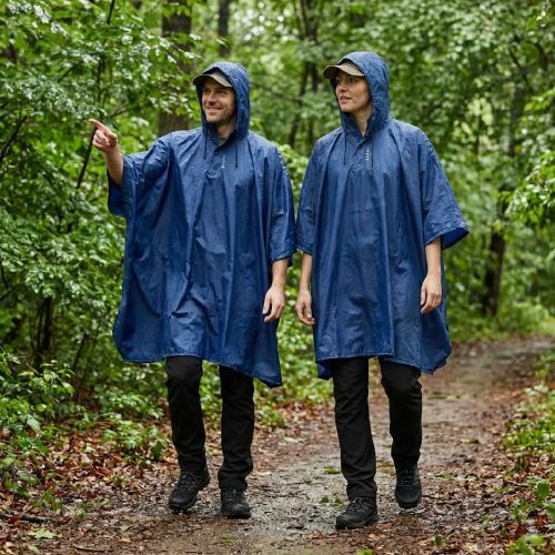 Rain poncho KADVA AquaDefend membrane 5000 navy blue