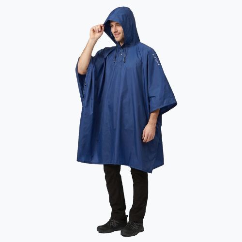 Rain poncho KADVA AquaDefend membrane 5000 navy blue