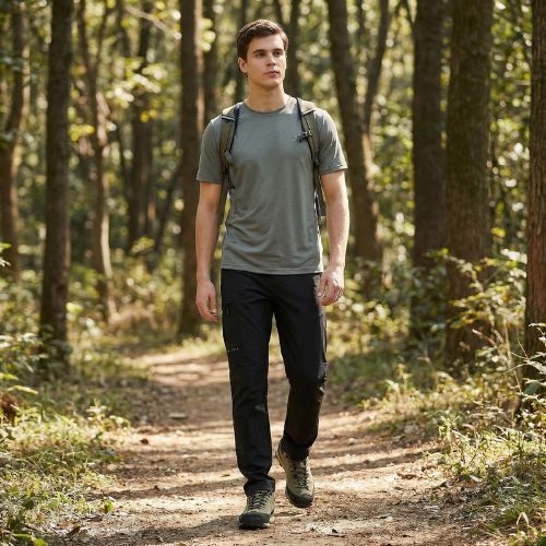 Men's trekking boots KADVA NEVRA WP low leather green