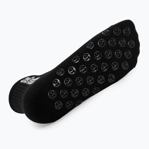 Children's football socks OneTeam Precision Grip non-slip 2-pack black