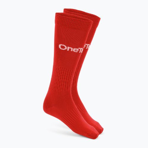 Children's football socks OneTeam Precision football socks red