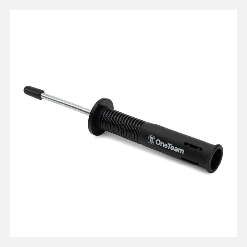 Rubber base Oneteam for poles unidirectional black