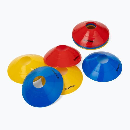 Training cones OneTeam TRFTB01 30 pieces multicoloured