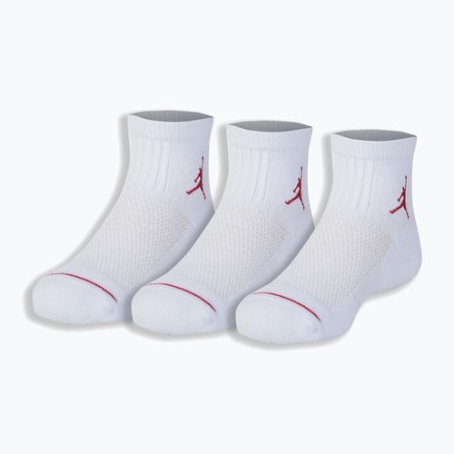 Children's socks Air Jordan Jumpman Quarter 3 pairs white