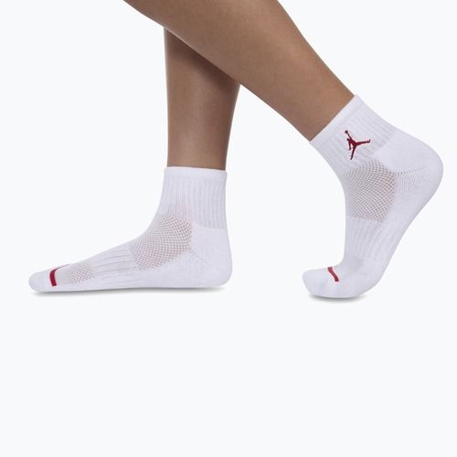 Children's socks Nike Air Jordan Jumpman Quarter 3 pairs white