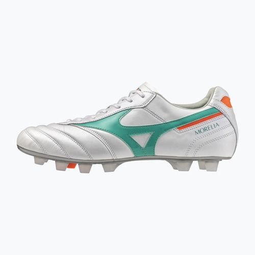 Football boots Mizuno Morelia II Japan FG white/arcadia/lava orange