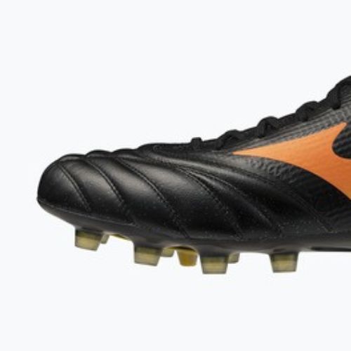 Football boots Mizuno Morelia Neo V β Elite FG black/lava orange/arcadia