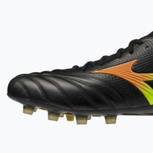 Football boots Mizuno Morelia Neo V β Japan FG black/lava orange/arcadia