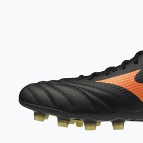 Football boots Mizuno Morelia Neo V β Pro FG black/lava orange/arcadia