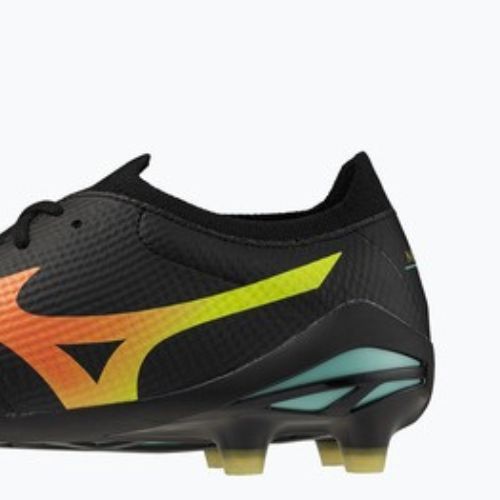 Football boots Mizuno Morelia Neo V β Pro FG black/lava orange/arcadia